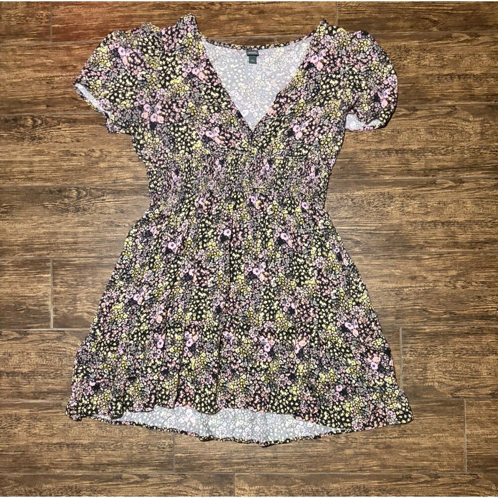 Wild Fable Ditsy Floral Babydoll Dress - L